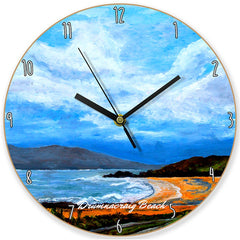 Donegal Wall Clock Drumnacraig Beach, C.o.Donegal Ireland