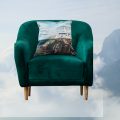 Donegal Linen Cushion Fanad Lighthouse, C.o. Donegal