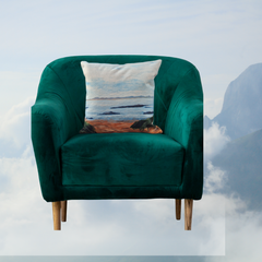 Donegal Linen Cushion White Shore, C.O.Donegal