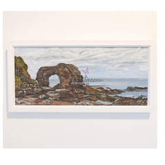 Oil Painting of The Great Arch Fanad Co Donegal