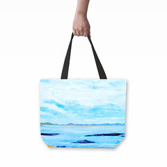 Donegal Tote Bag White Shore C.o. Dnegal, Ireland