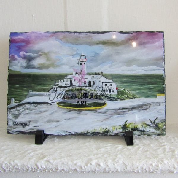 Slate Fanad Lighthouse, Fanad C.o. Donegal, Ireland.