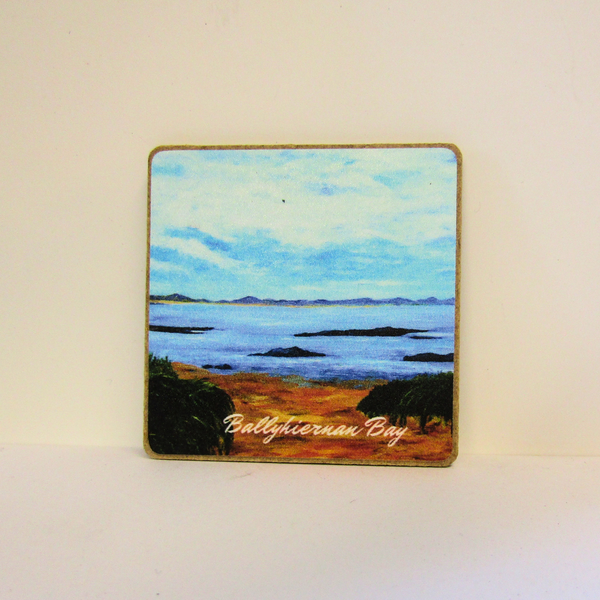 Wooden Fridge Magnets Ballyhiernan Bay/White Shore, C.o. Donegal, Ireland