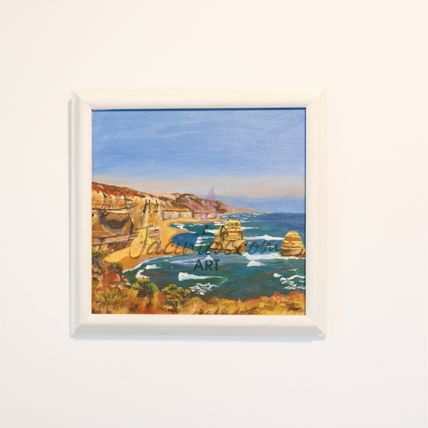 Oil Painting : "Oceanic Majesty: The Twelve Apostles" Australia