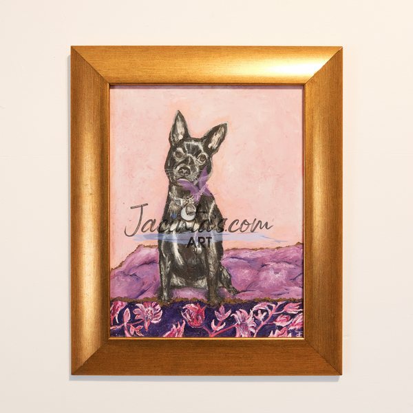 Oil Painting of Ruby