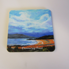 Coaster Wooden Drumnacraig Beach, C.o. Donegal, Ireland.