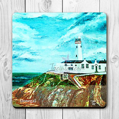 Coasters Wooden  of Fanad Lighthouse, C.o.Donegal,  Ireland.