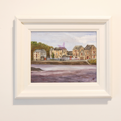 Oil Painting of Ramelton, Co .Donegal, Ireland