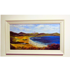Oil Painting Warden Beach/Ballymastocker Bay  C.o. Donegal, Ireland