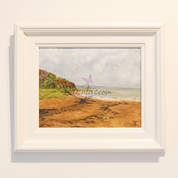 Oil Painting of Rathmullan Beach, Co. Donegal, Ireland.