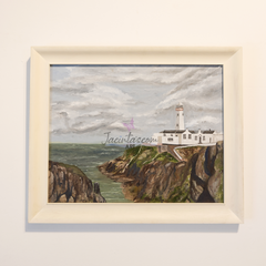 Oil Painting  "Guiding Light: Fanad Lighthouse, Co. Donegal, Ireland.