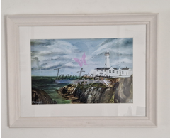Art Print Fanad Lighthouse, Fanad. C.o.Donegal.