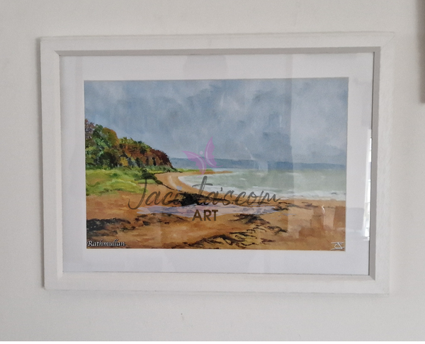 Art Print Rathmullan Beach, C.o.. Donegal, Ireland