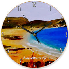Donegal Wall Clock Warden Beach/Ballymastocker Bay, C.o. Donegal, Ireland.